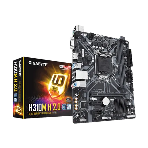 MOTHERBOARD - GIGABYTE H310M H  DDR4