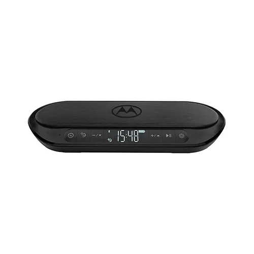 Motorola 520 Sonic Sub Radio Alarm Clock Portable Speaker with Wireless Charger