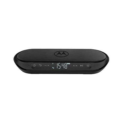 Motorola 520 Sonic Sub Radio Alarm Clock Portable Speaker with Wireless Charger