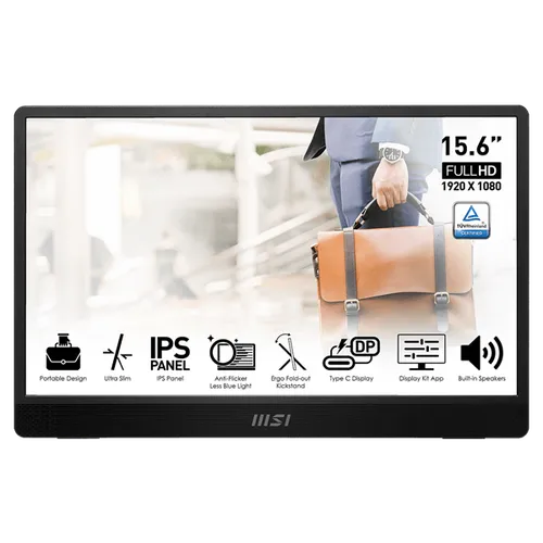 MSI 15.6" PRO MP161 E2 Portable Monitor