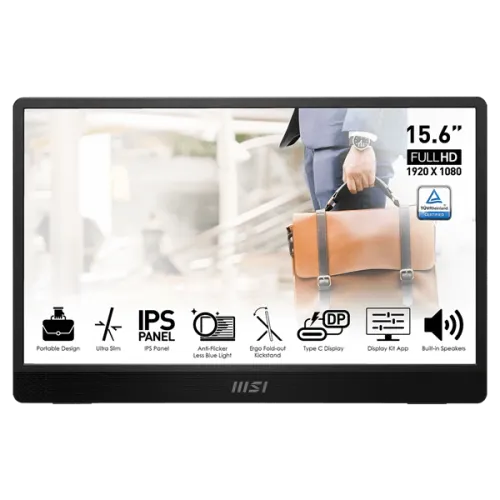 MSI 15.6" PRO MP161 E2 Portable Monitor