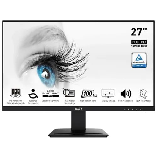 MSI 27 PRO MP273A IPS 100HZ FRAMELESS MONITOR