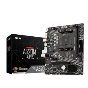 MSI A520M-A PRO AMD Motherboard