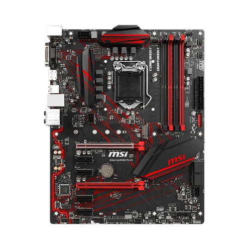 MSI B360 GAMING PLUS Motherboard