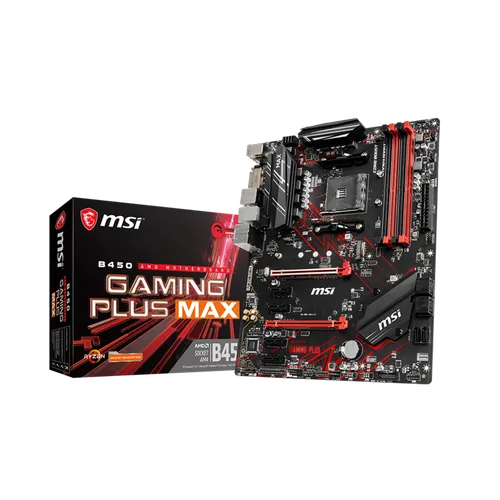 MSI B450 GAMING PLUS MAX MOTHERBOARD (3y)