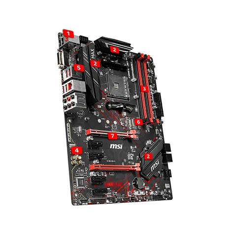 MSI B450 Gaming PLUS MAX Motherboard