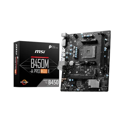 MSI B450M A Pro MAX II DRR4 Motherboard