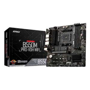 MSI B550M PRO-VDH Wi-Fi AMD Motherboard