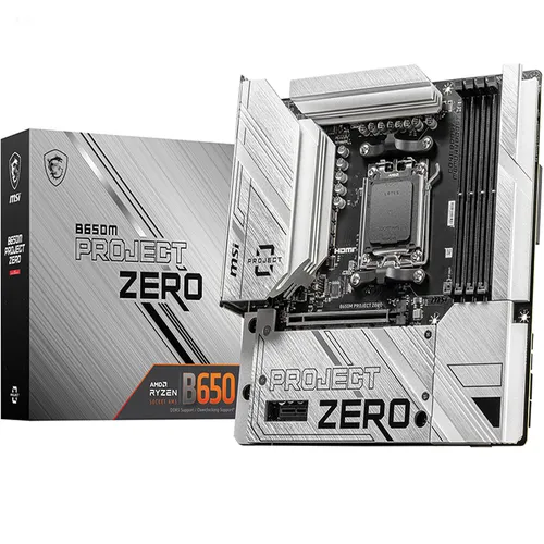 MSI B650M Project Zero (WIFI) DDR5 Motherboard