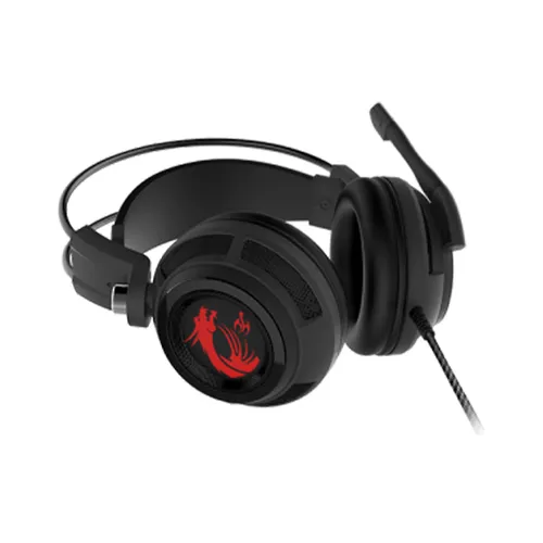 MSI DS502 Over Ear Gaming Headset with Microphone