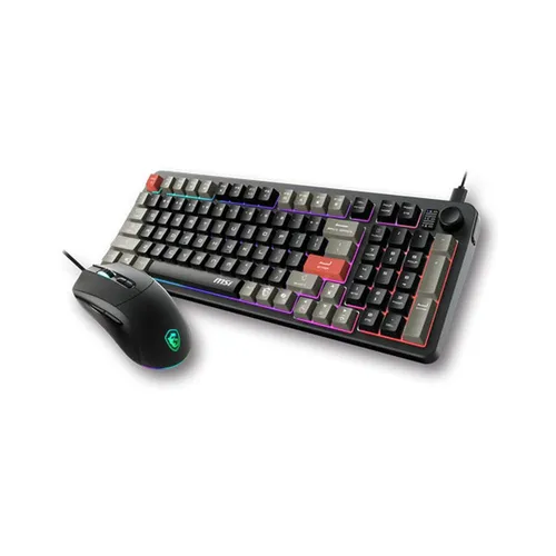 MSI FORGE GK110 Combo RGB Wired Gaming Keyboard