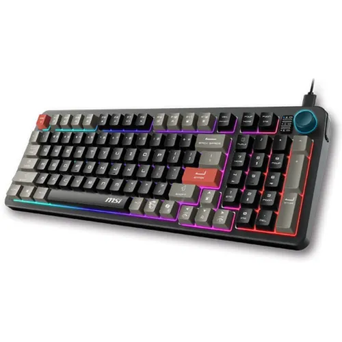 MSI FORGE GK110 Combo RGB Wired Gaming Keyboard