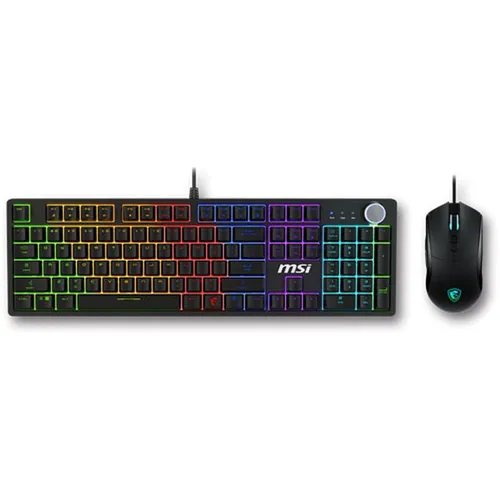 MSI FORGE GK320 Combo RGB Wired Gaming Keyboard