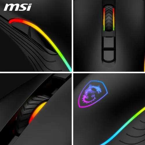 MSI Forge GM300 RGB  Wired Gaming Mouse