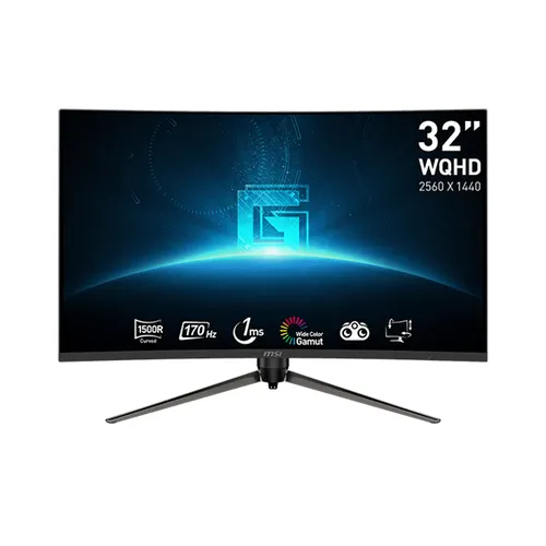 MSI G32CQ5P 31.5-Inch 170Hz WQHD Curved Gaming Monitor