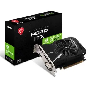 MSI GEFORCE GT 1030 4GB AERO ITX GDDR4 GRAPHICS CARD
