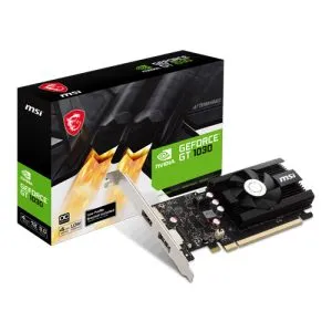 MSI GEFORCE GT 1030 4GB LP OC GDDR4 GRAPHICS CARD