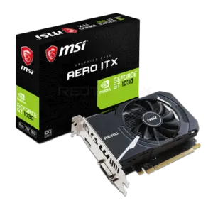 MSI GeForce GT 1030 AERO ITX 2GD4 OC 2GB Graphics Card