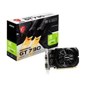 MSI GEFORCE GT 730 4GB GDRR3 GRAPHICS CARD
