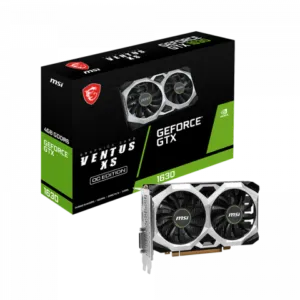MSI GeForce GTX 1630 VENTUS XS OC 4GB GDDR6 GRAPHICS CARD