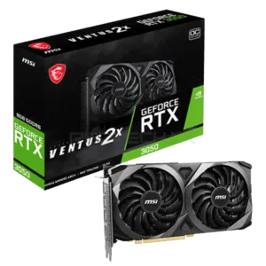 MSI GeForce RTX 3050 VENTUS 2X E 6GB OC Graphics Card