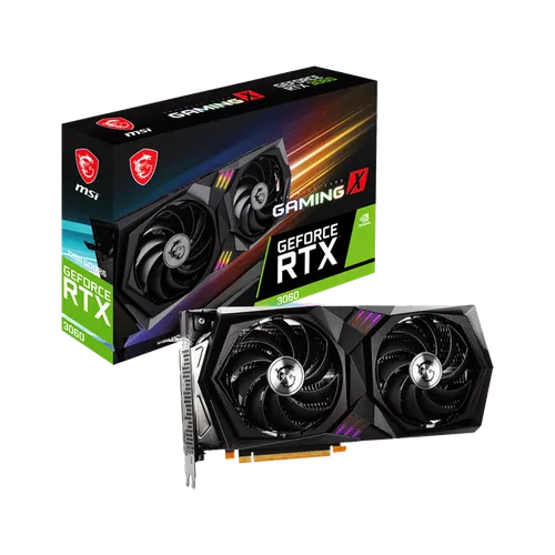 MSI GEFORCE RTX 3060 GAMING X 12G  GRAPHIC CARD(3y)