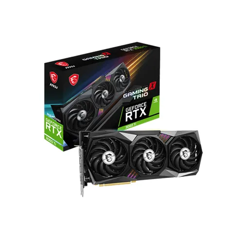 MSI GeForce RTX 3060 Ti GAMING X TRIO 8GD6X 8GB GDDR6X Graphics Card