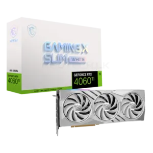 MSI GeForce RTX 4060 Ti Gaming X Slim White 8GB Graphics Card