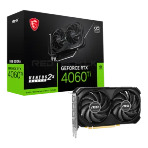 MSI GeForce RTX 4060 Ti VENTUS 2X Black 8GB OC Graphics Card