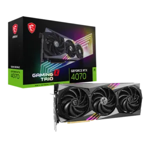 MSI GeForce RTX 4070 Gaming X Trio 12GB Graphic Card
