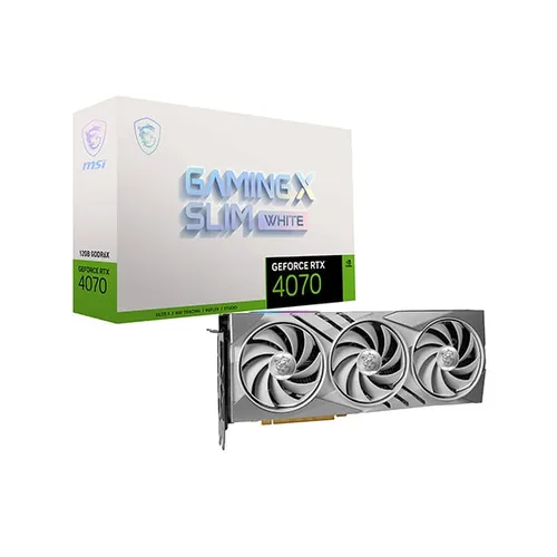 MSI GeForce RTX 4070 Ti Gaming X Slim 12G Graphics Card