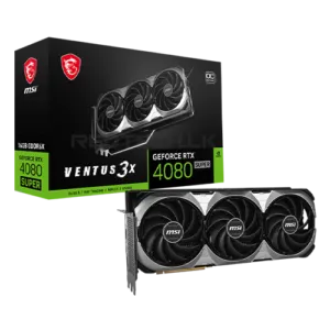 MSI GeForce RTX 4080 Super 16GB Ventus 3X OC GDDR6X Graphic Card