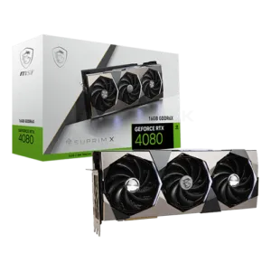 MSI GeForce RTX 4080 SUPRIM X 16GB GDDR6X Graphics Card