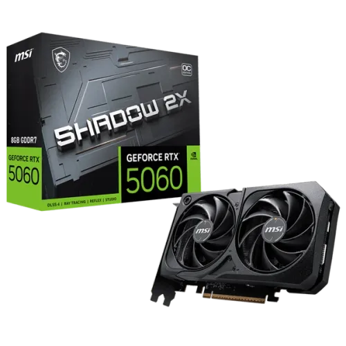 MSI GeForce RTX 5060 8G SHADOW 2X OC