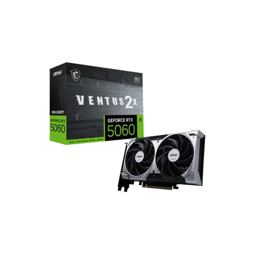 MSI GEFORCE RTX 5060 8G VENTUS 2X OC GDDR7 8GB GGRAPHIC CARD(3y)