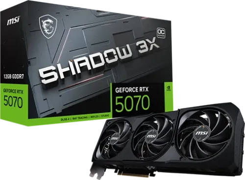 MSI GeForce RTX 5070 12G SHADOW 3X OC