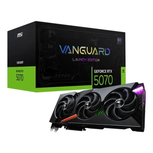 MSI Geforce RTX 5070 12G VANGUARD SOC LAUNCH EDITION