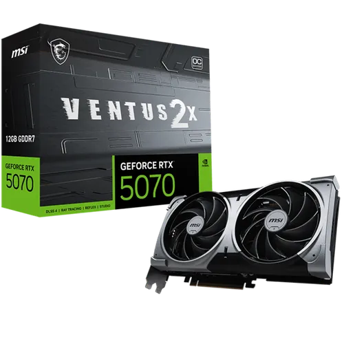 MSI GeForce RTX 5070 12G VENTUS 2X OC
