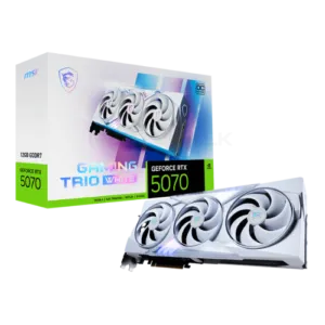 MSI GeForce RTX 5070 12GB Gaming Trio OC GDDR7X Graphic Card – White