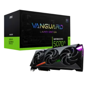 MSI GeForce RTX 5070 Ti 16G VANGUARD SOC LAUNCH EDITION GDDR7X Graphic Card