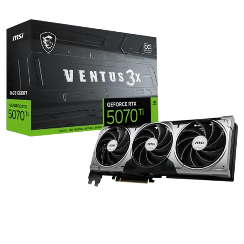 MSI Geforce RTX 5070 Ti 16G VENTUS 3X OC