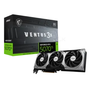 MSI GeForce RTX 5070 Ti 16G VENTUS 3X OC GDDR7X Graphic Card