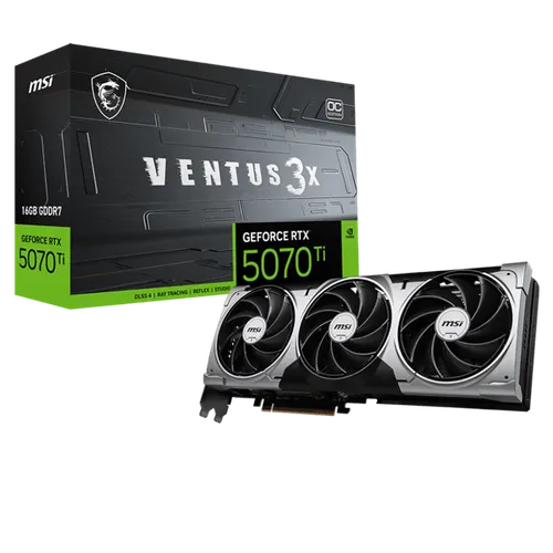 MSI Geforce RTX 5070 Ti 16G VENTUS 3X OC