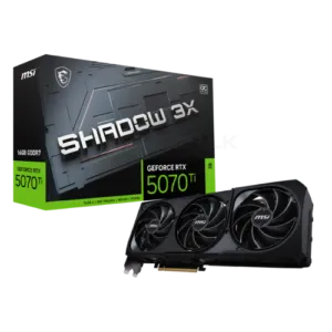 MSI GeForce RTX 5070 TI SHADOW 3X OC 16GB GDDR7X Graphic Card