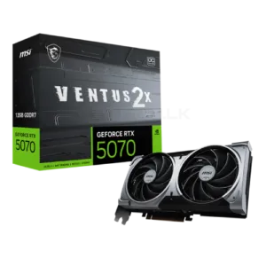 MSI GeForce RTX 5070 VENTUS 2X OC 12GB GDDR7X Graphic Card
