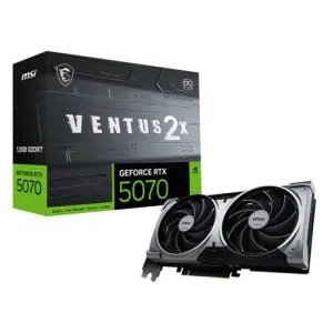 MSI GEFORCE RTX 5070 VENTUS 2X OC 12GB GDDR7X GRAPHICS CARD