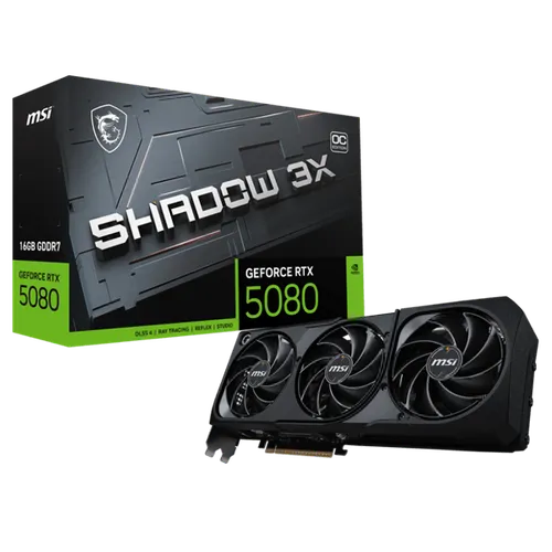 MSI Geforce RTX 5080 16G SHADOW 3X OC