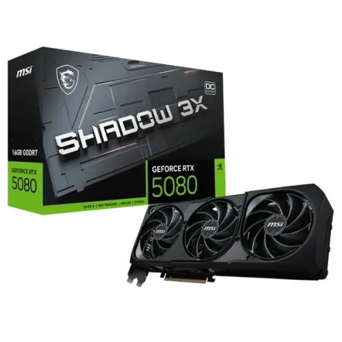 MSI Geforce RTX 5080 16G SHADOW 3X OC