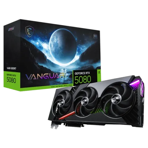 MSI GeForce RTX 5080 16G VANGUARD SOC