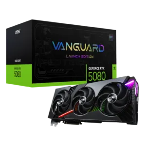 MSI GeForce RTX 5080 16G VANGUARD SOC LAUNCH EDITION GDDR7X Graphic Card